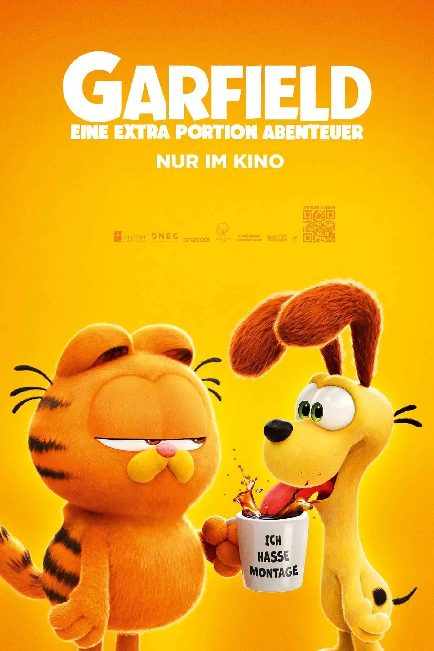 The Garfield Movie (2024) - Stream Animation movies with ATLAS PRO IPTV IPTV service